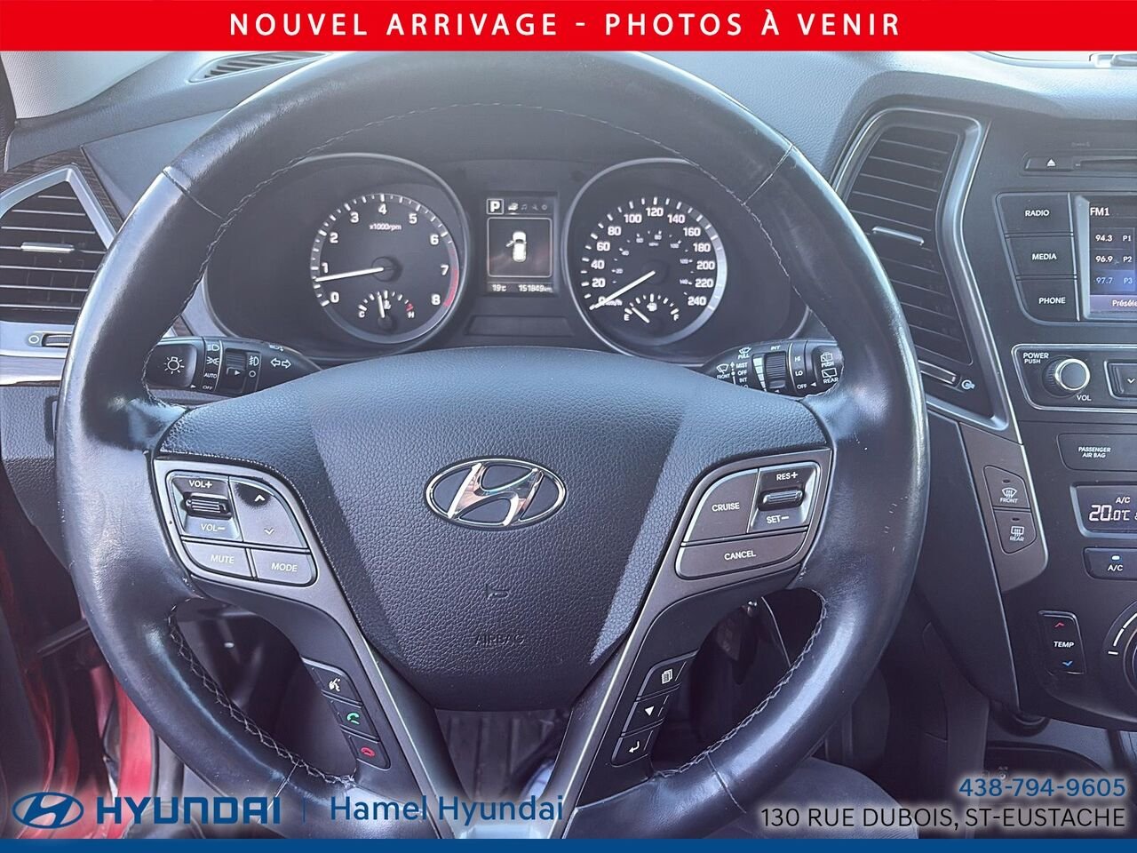 Hyundai Santa Fe Sport 2017 Rouge Saint-Eustache - photo #12