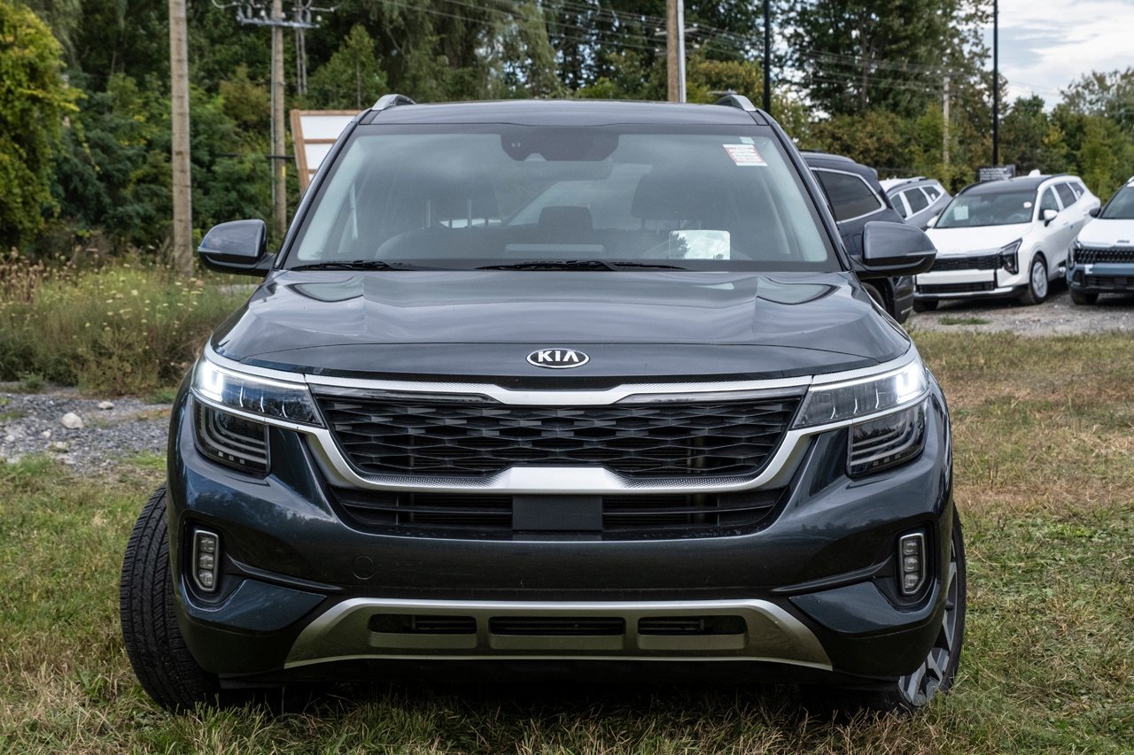 Kia Seltos 2021 Gris Gatineau - photo #1