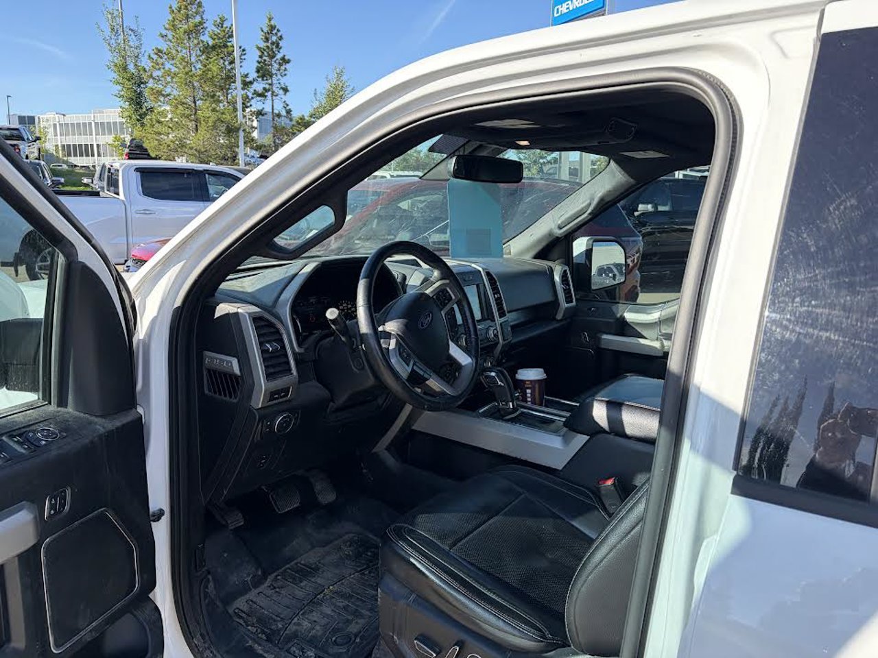 2017 Ford F-150 4WD SuperCrew 145 King Ranch White Sherwood Park - photo #6