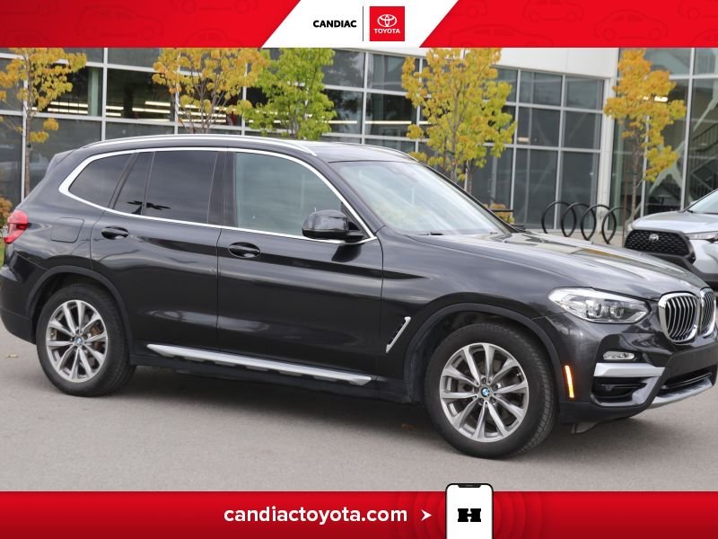 BMW X3 xDrive30i - BAS KM - MAGS - CUIR 2019 Noir
