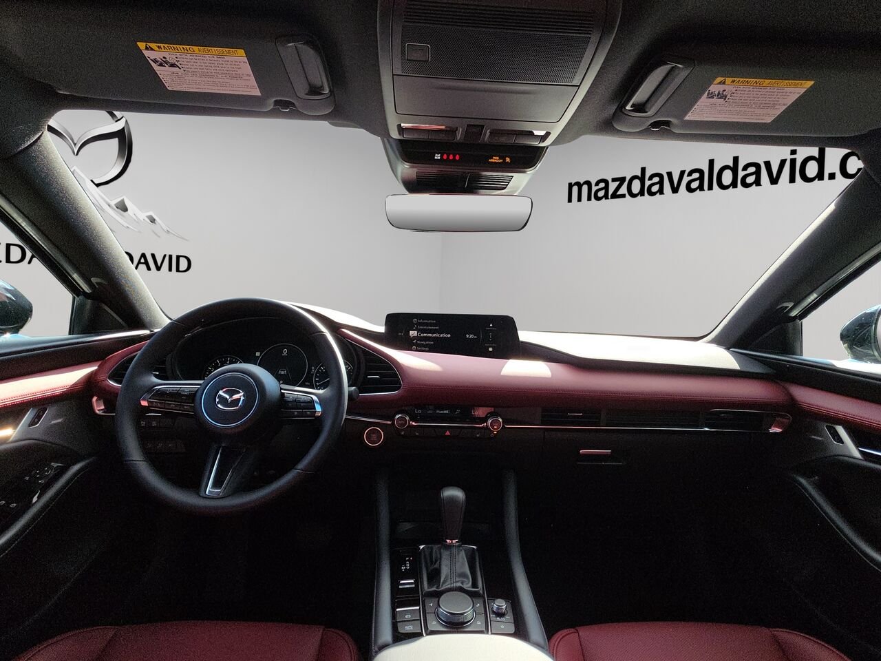 2026 Mazda Mazda3 Sport GT avec moteur turbo BA TI i-ACTIV Jet Black Mica Val-David - photo #17