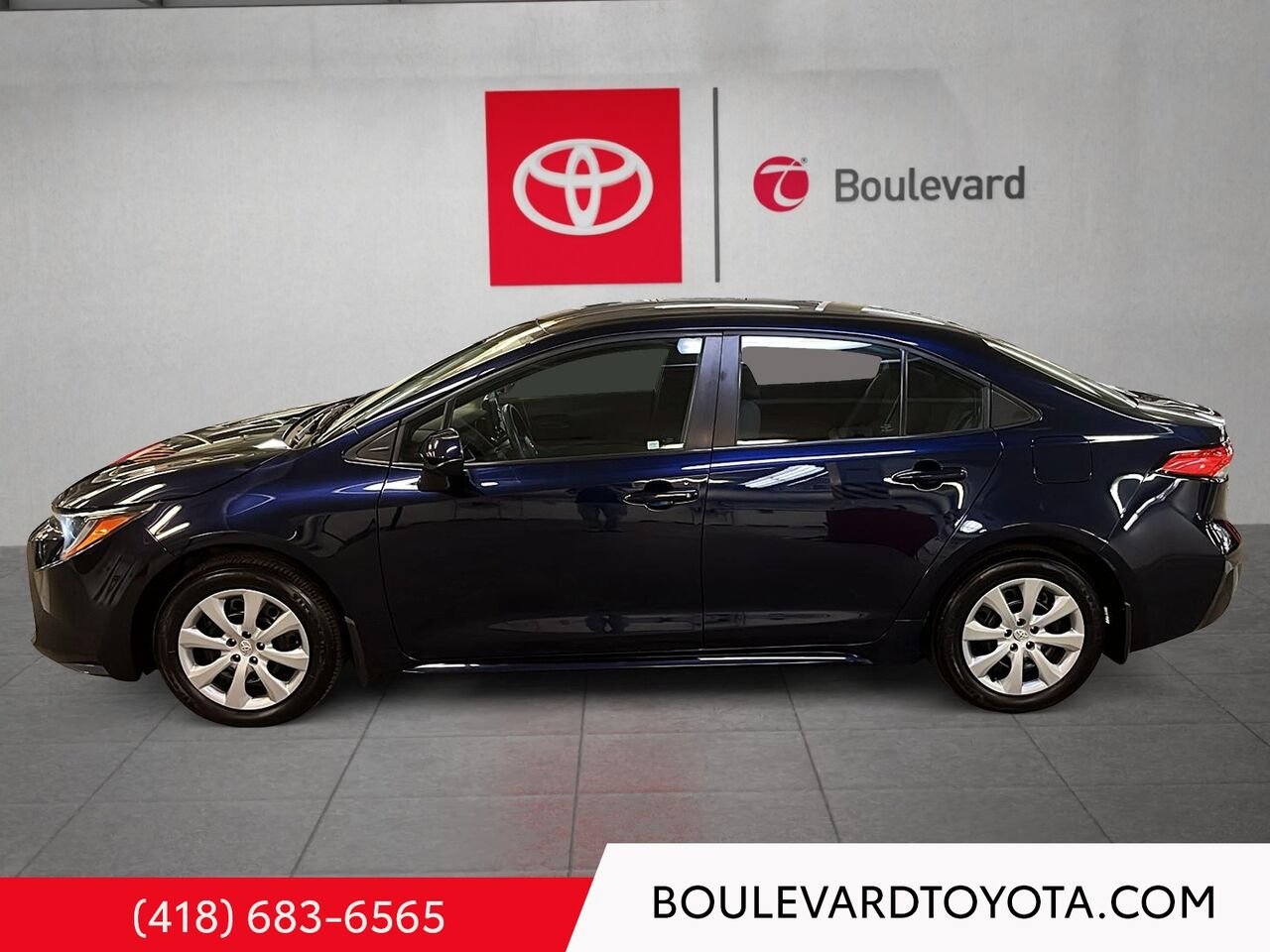 Toyota Corolla 100337A-36 | LE 2022 Bleu Québec - photo #5