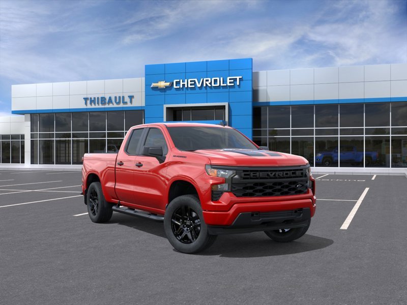 CHEVROLET Silverado 1500 Custom cabine double 4RM 147 po 2026 ROUGE ARDENT