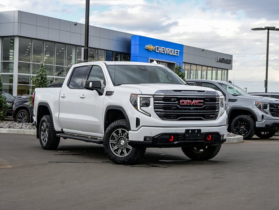 2024 GMC Sierra 1500 AT4 6.2L | Power Sunroof White