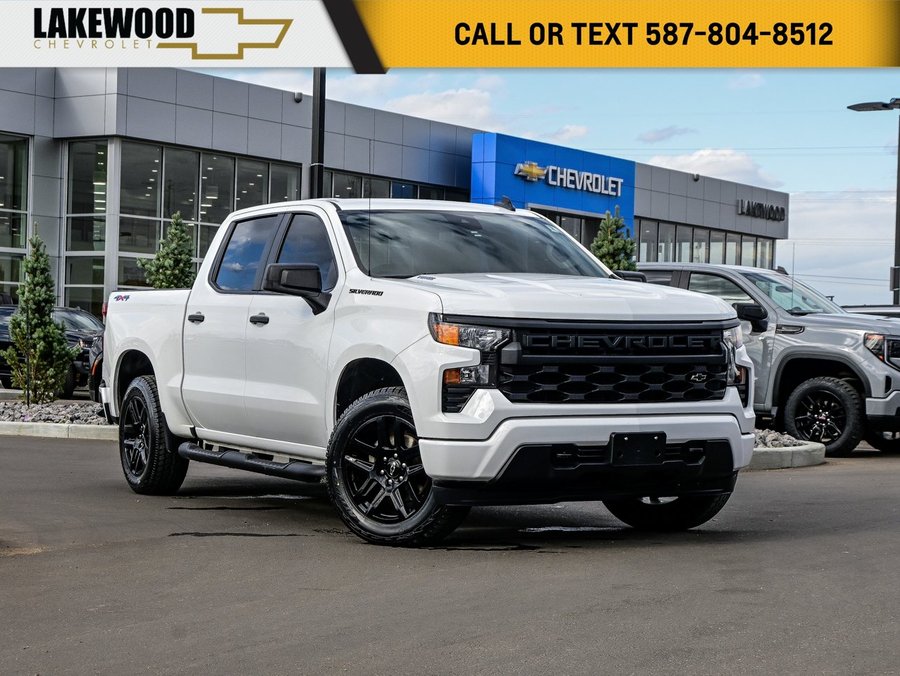 2024 Chevrolet Silverado 1500 Custom 2.7T | Cruise Control White