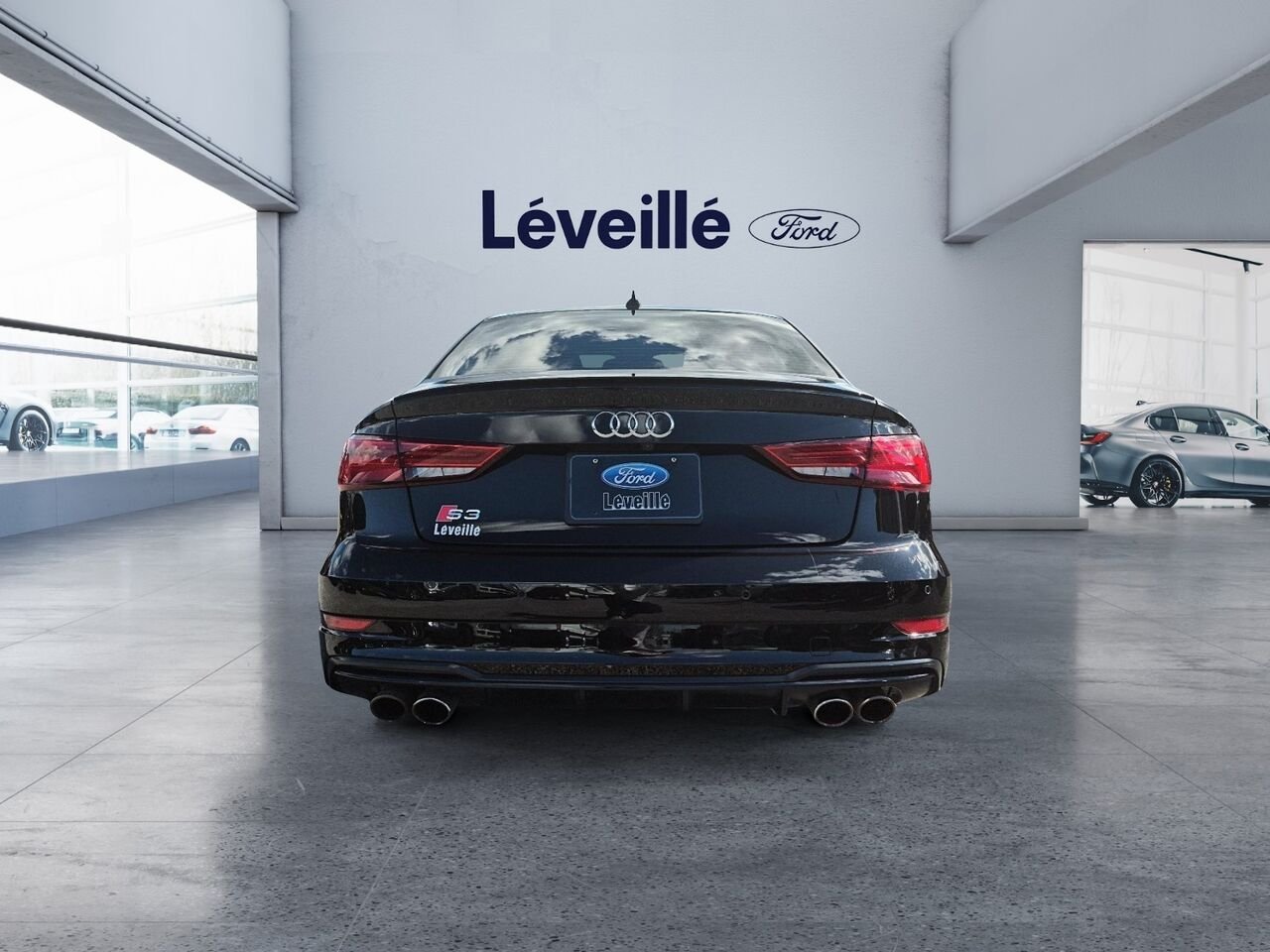 Audi S3 berline 2019 Noir Saint-Jérôme - photo #2