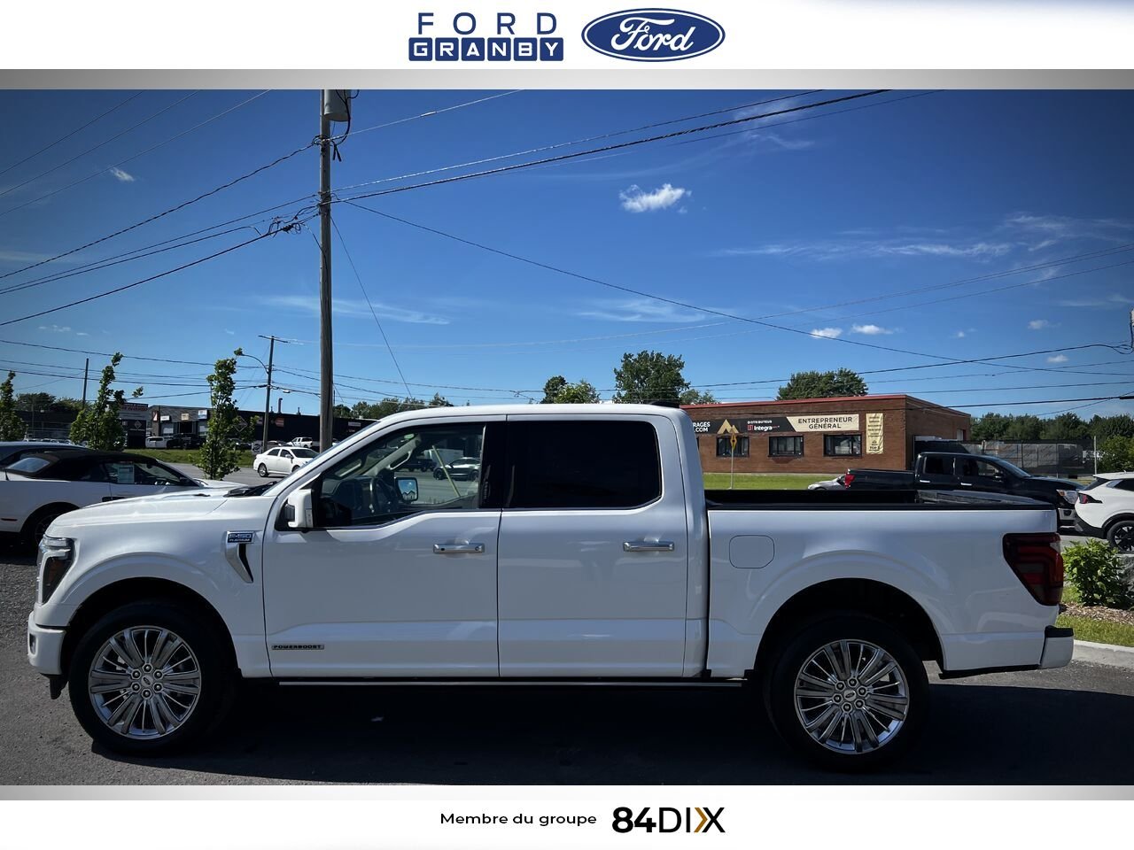 Ford F-150 2024 Blanc Granby - photo #10