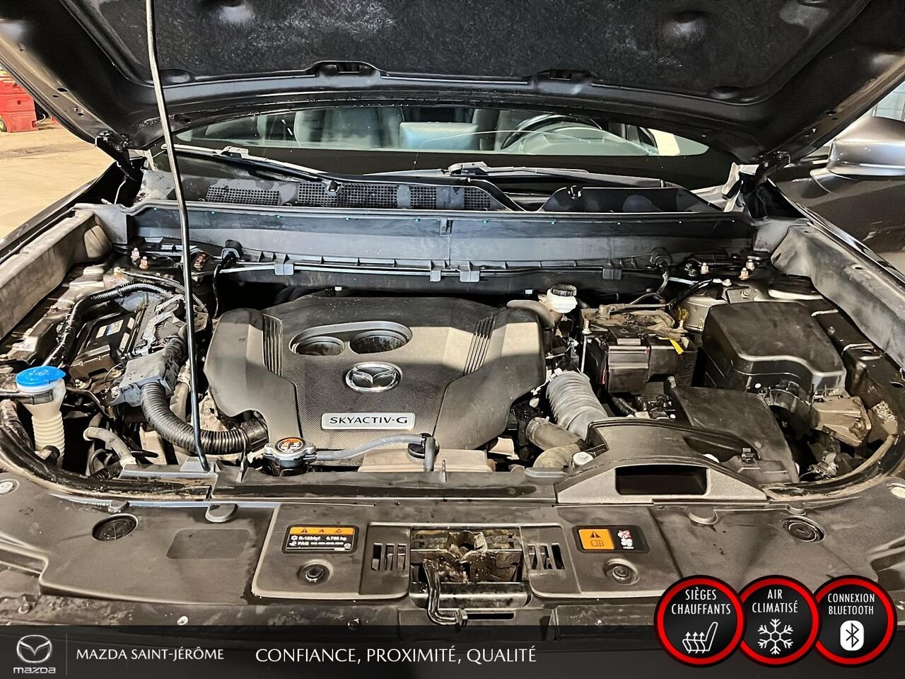 Mazda CX-9 GT | TOIT OUVRANT | CUIR | AWD | 2021 Gris Saint-Jérôme - photo #25