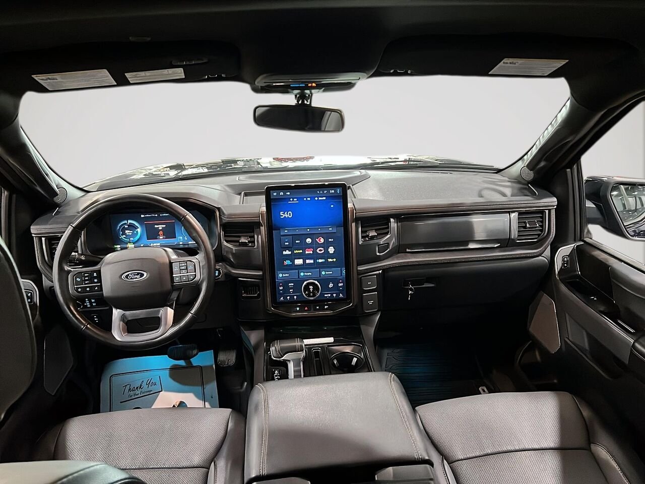 2023 Ford F-150 Lightning GROUPE 510 A, standard range Blue Québec - photo #28
