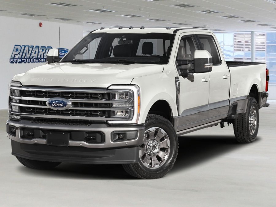 2027 Ford Super Duty F-350 SRW King Ranch Star White Metallic Tri-Coat