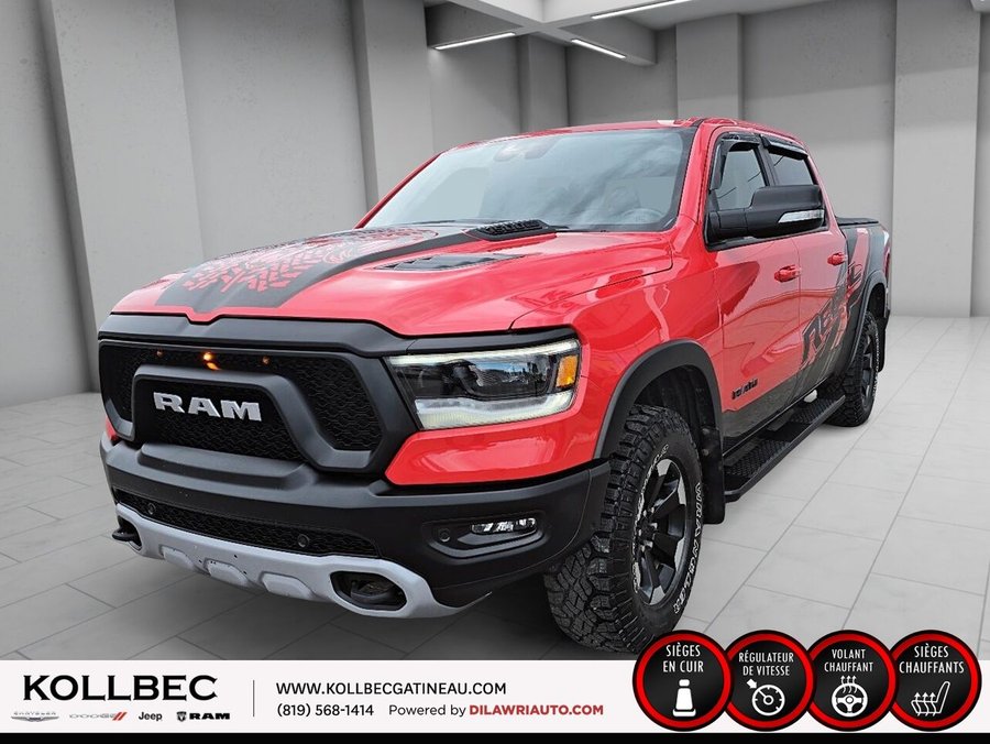 2022 RAM 1500 Rebel GT Crewcab 4x4 Red