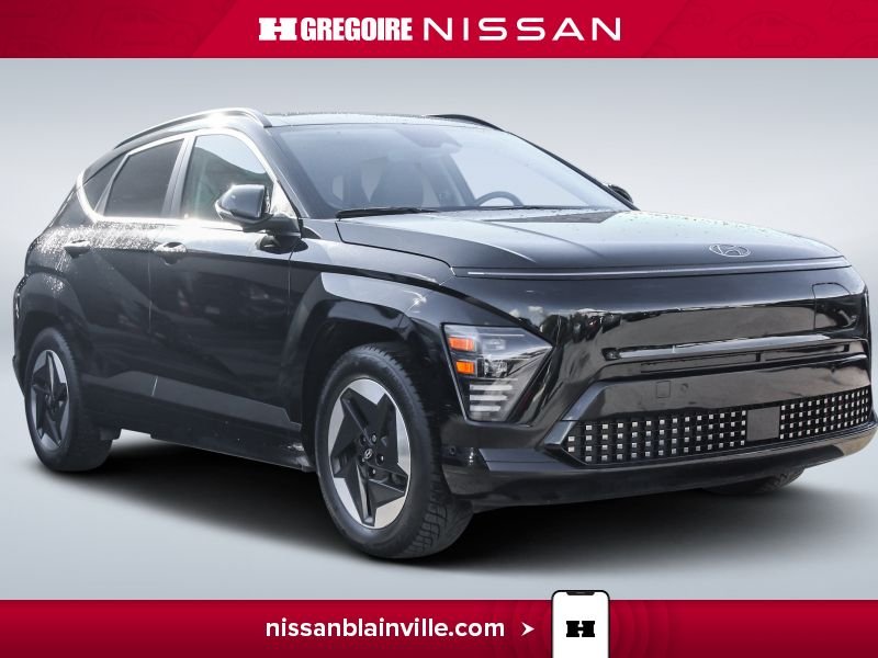 Hyundai Kona Ultimate 100% electric 420 km autonomie 2024 Noir