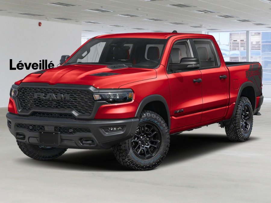 RAM 1500 Rebel cabine d'équipe 4x4 caisse de 5 pi 7 po 2026 Couche nacrée rouge fondu