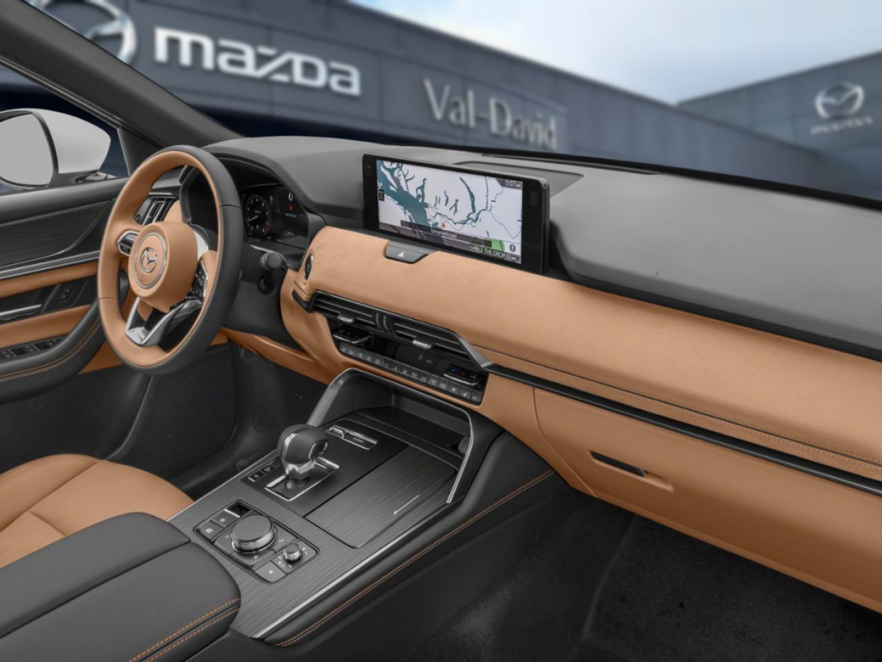 Mazda CX-90 hybride léger Signature TI 2026 Quartz platine métallisé Val-David - photo #10
