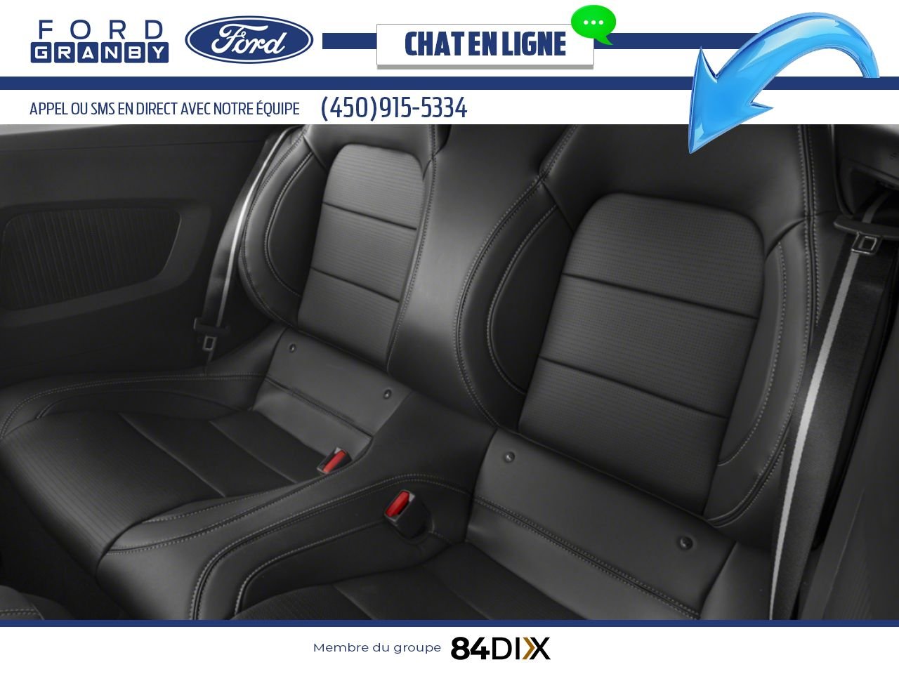 Ford Mustang 2024 Noir ombre Granby - photo #5
