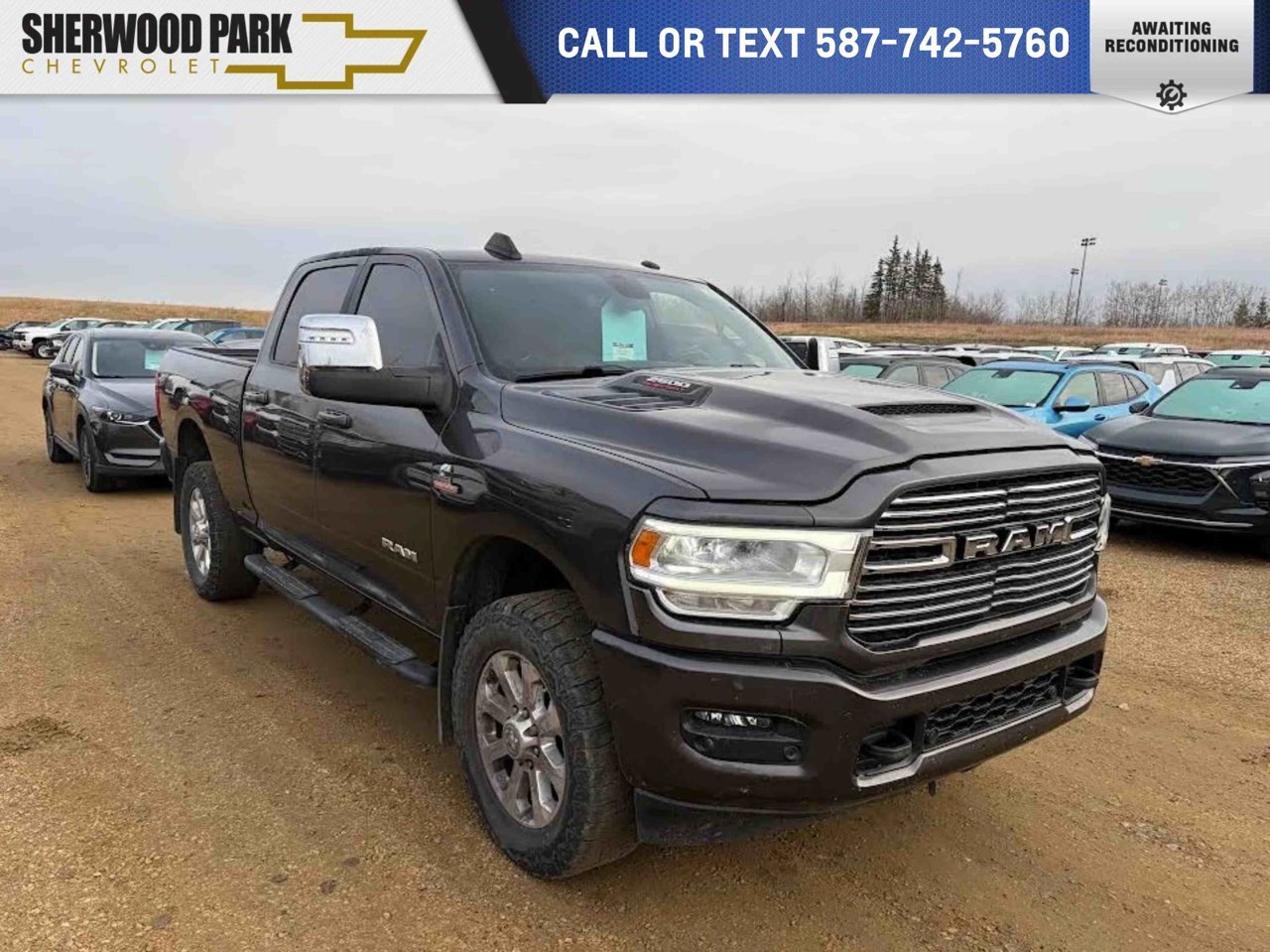 2023 Ram 2500 Laramie 4x4 Crew Cab 6'4 Box Grey Sherwood Park - photo #0