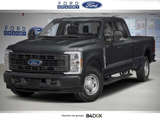 2027 Ford Super Duty F-250 SRW XL cabine 6 places 4RM caisse de 8 pi Agate Black Metallic