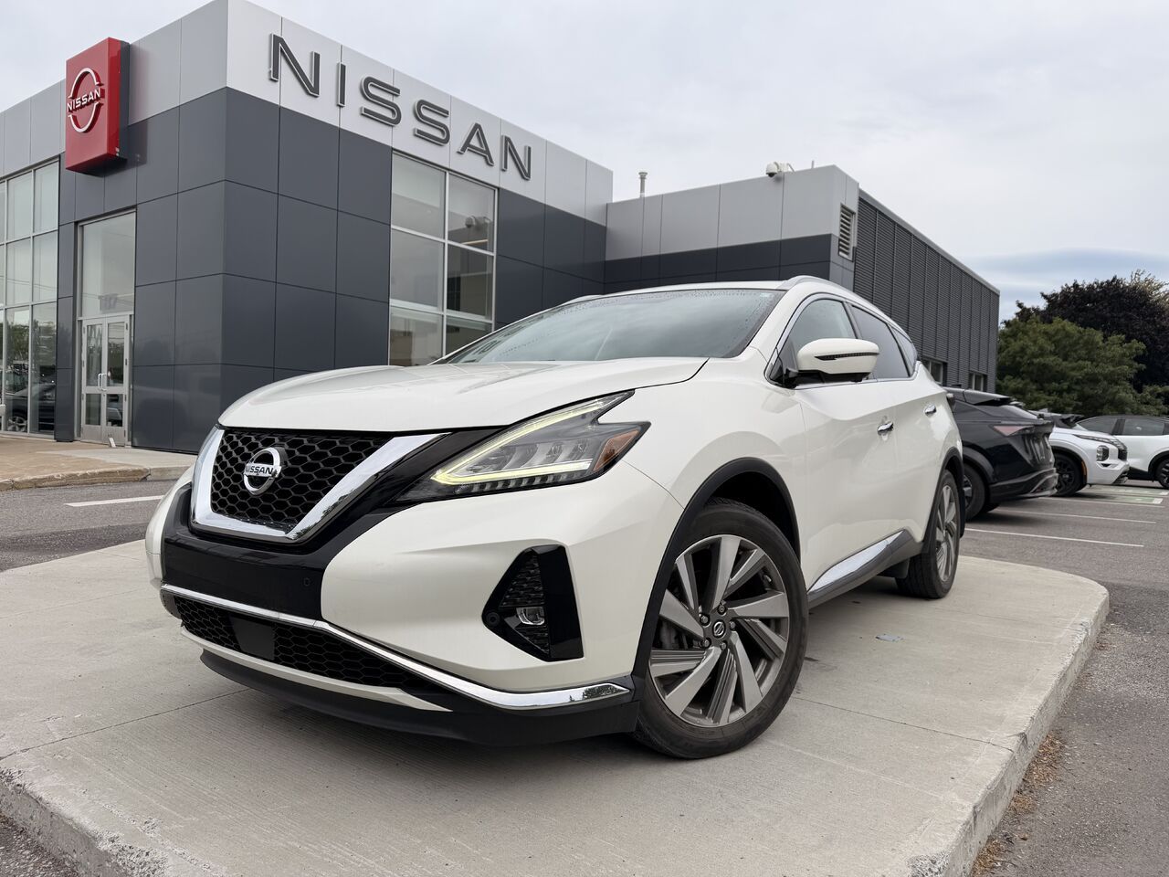 White 2019 Nissan Murano SUV / Crossover All-Wheel Drive Automatic