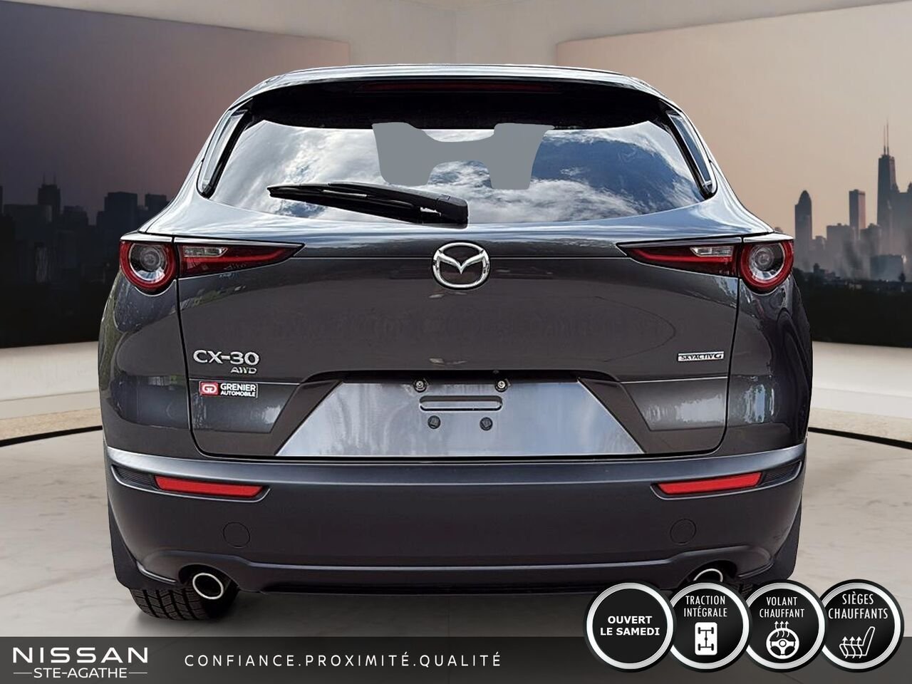 2021 Mazda CX-30 Grey Sainte-Agathe-des-Monts - photo #3