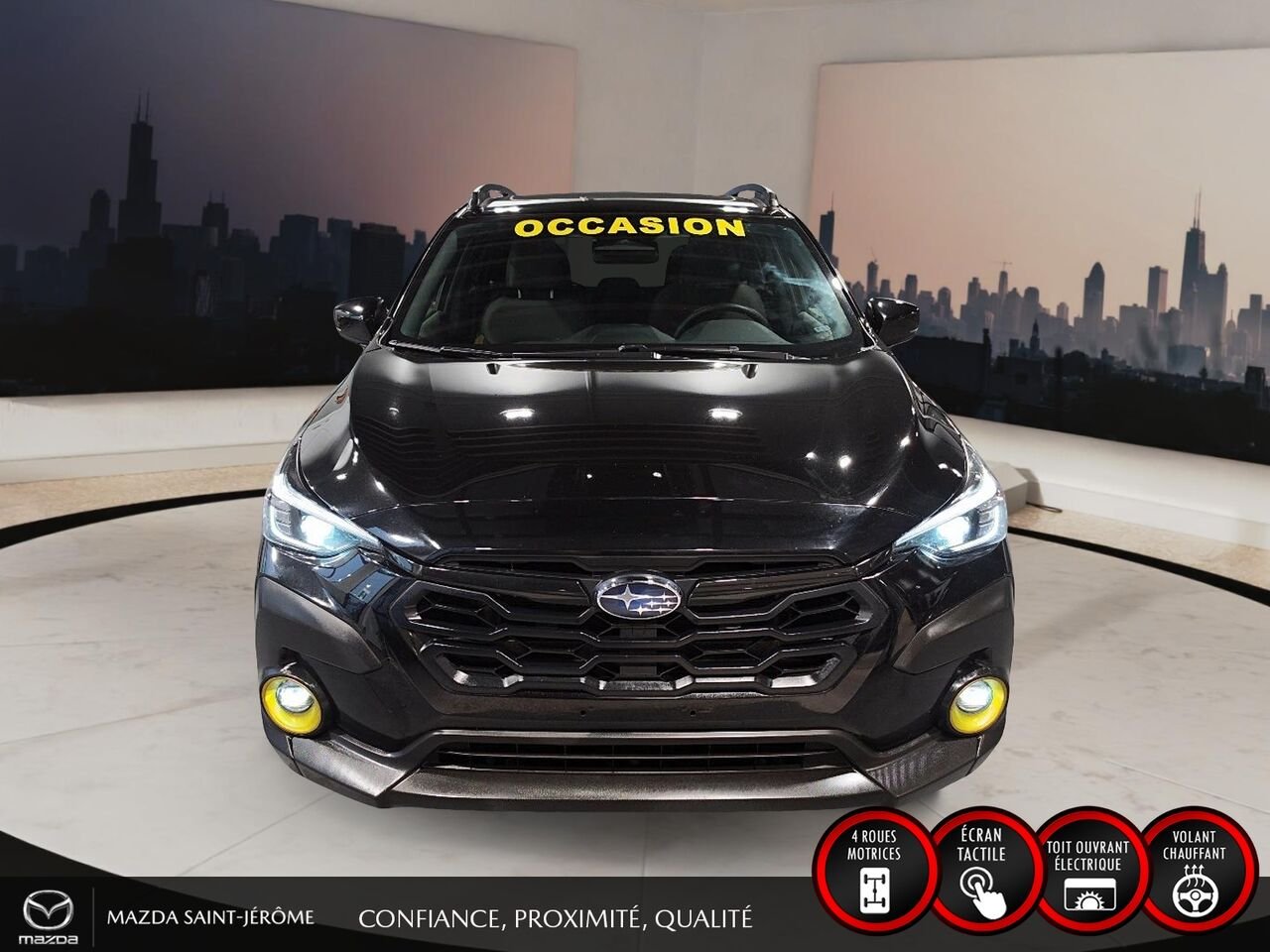 Subaru Crosstrek 2025 Noir Saint-Jérôme - photo #2