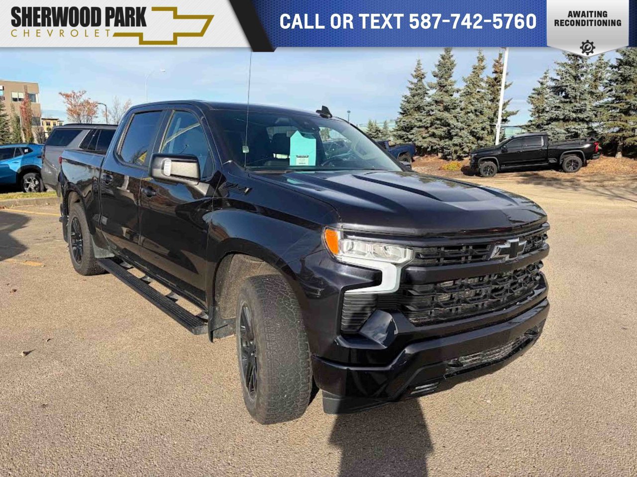 2022 Chevrolet Silverado 1500 4WD Crew Cab 147 RST Grey Sherwood Park - photo #0