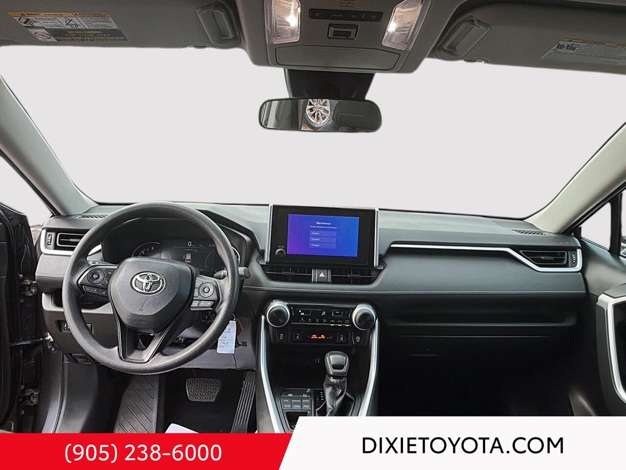 2023 Toyota RAV4 LE AWD / CLEAN CARFAX / HEATED SEATS / TOYOTA SAFETY SENSE / CARPLAY AND ANDROID AUTO Magnetic Grey Metallic Mississauga - photo #15