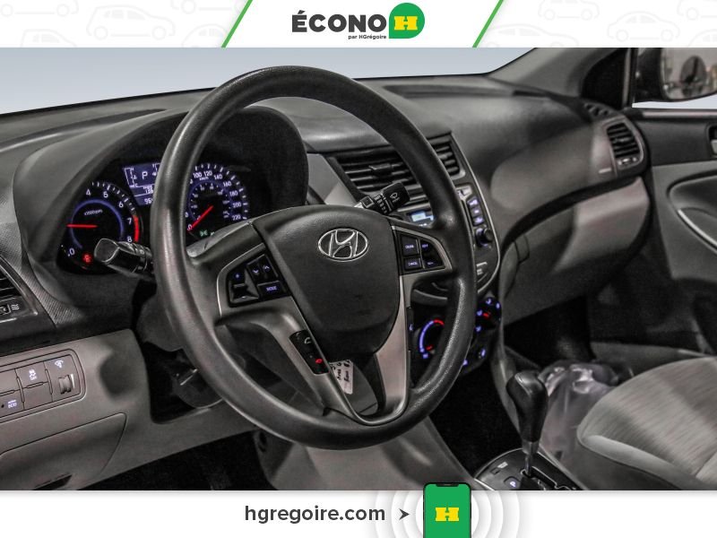2017 Hyundai Accent Black Saint-Eustache - photo #7