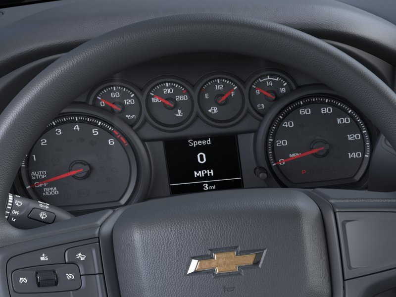 CHEVROLET Silverado 1500 Custom cabine multiplace 4RM 157 po 2026 NOIR Gatineau - photo #17