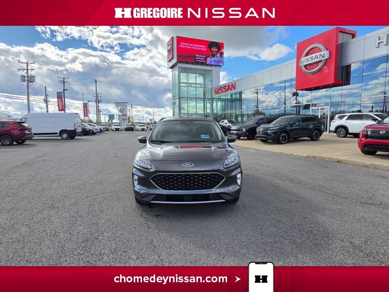 Ford Escape Titanium Hybrid * AWD * Cuir * Toit * Carplay 2020 Gris