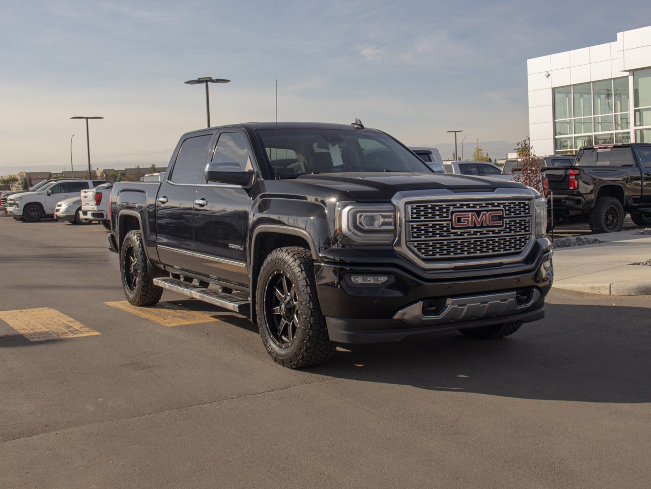 2018 GMC Sierra 1500 4WD Crew Cab 143.5 Denali Black Sherwood Park - photo #13