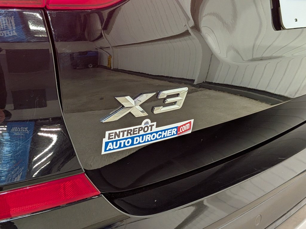 BMW X3 xDrive30i Sports Activity Vehicle 2018 Noir Val-David - photo #39