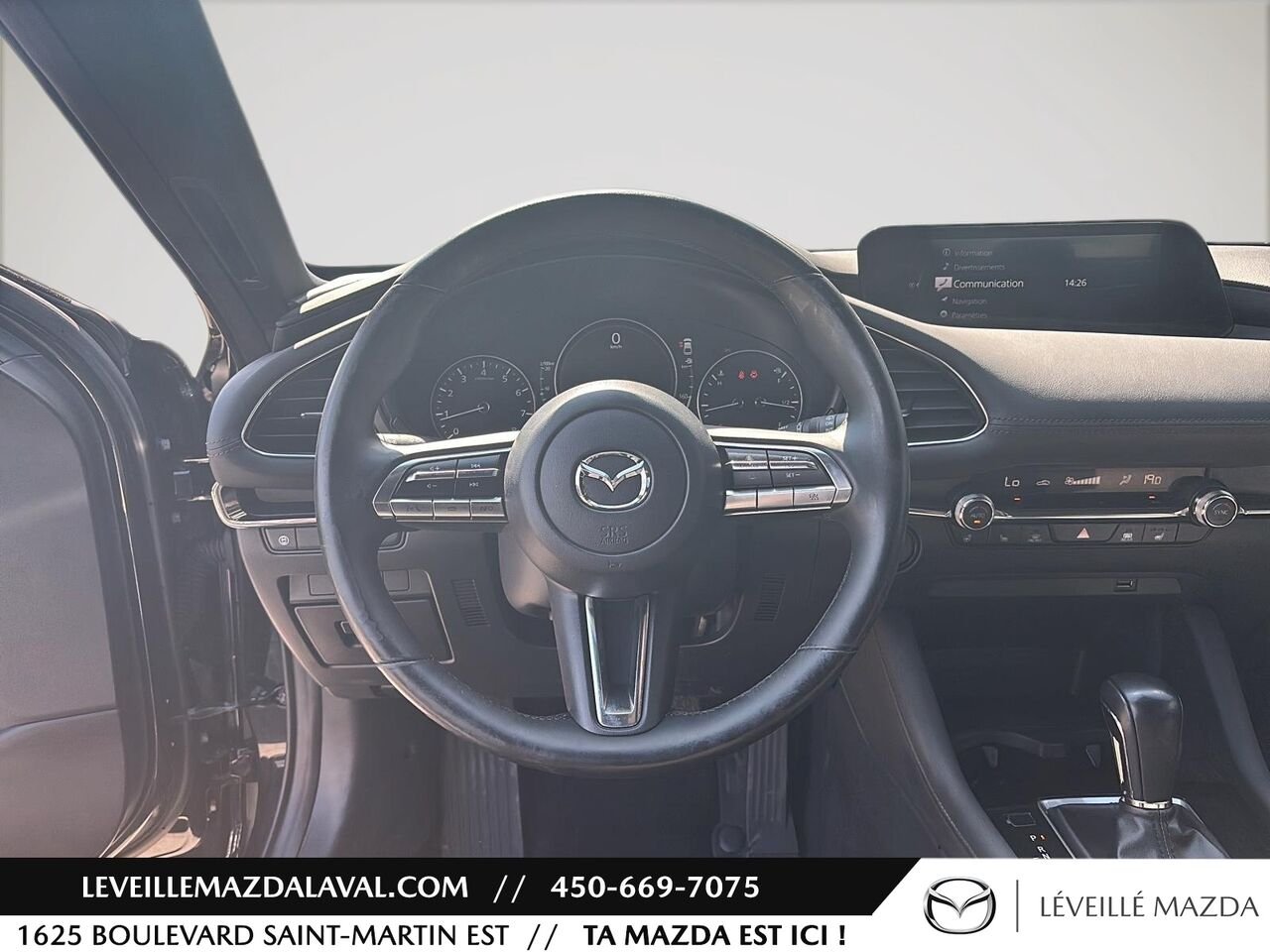 Mazda Mazda3 Sport GS TA 2019 Noir Laval - photo #12