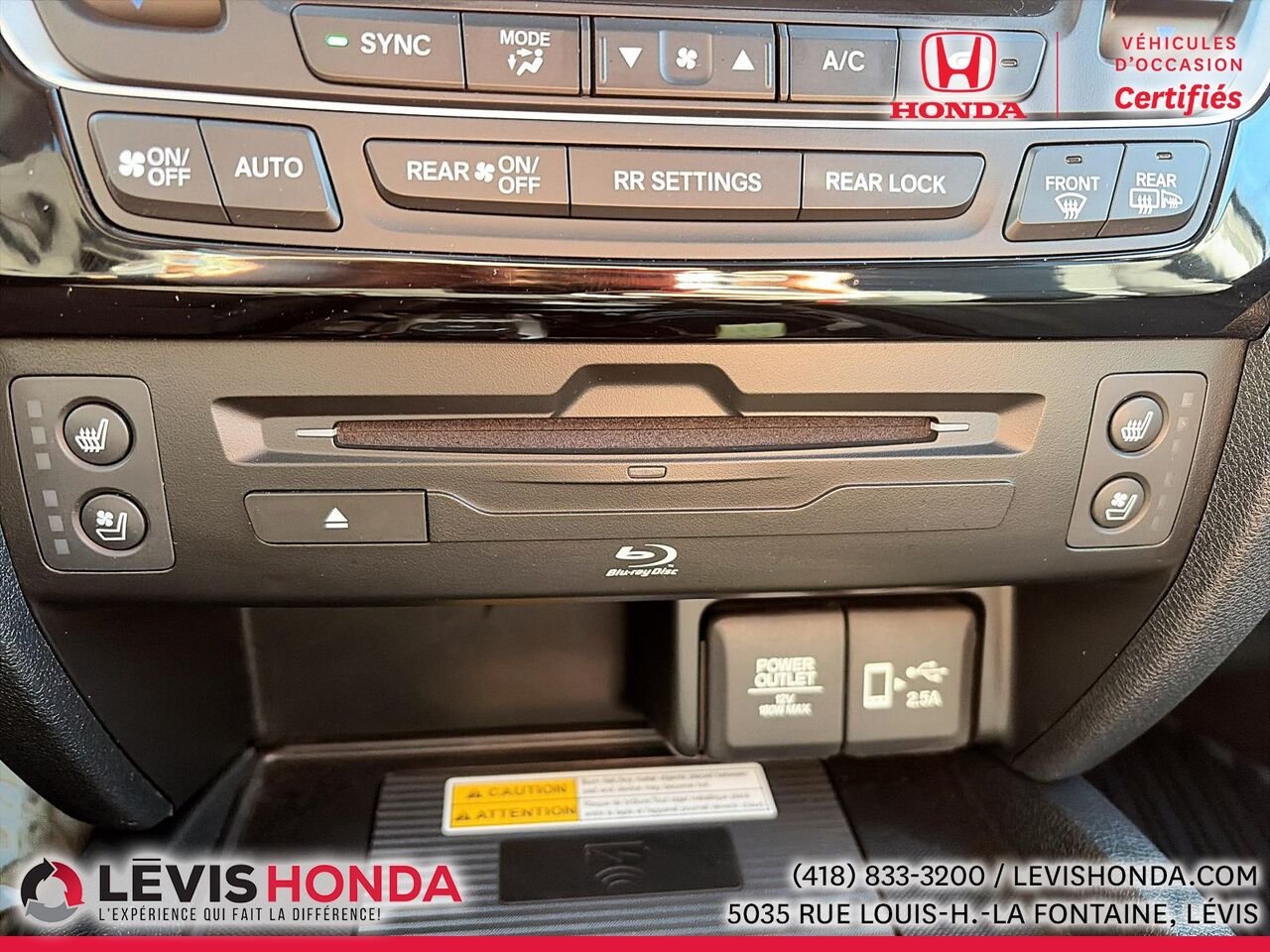 2021 Honda Pilot Touring 7P Touring 7 places TI White Lévis - photo #19