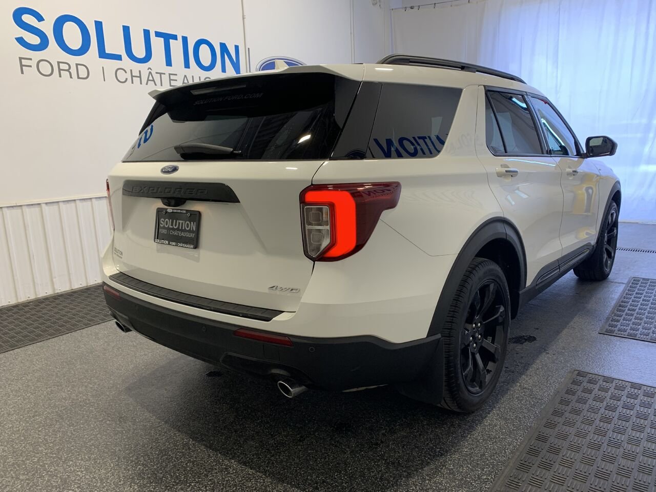 Ford Explorer ST LINE AWD EXPLORER ST LINE AWD 2023 Blanc Châteauguay - photo #5
