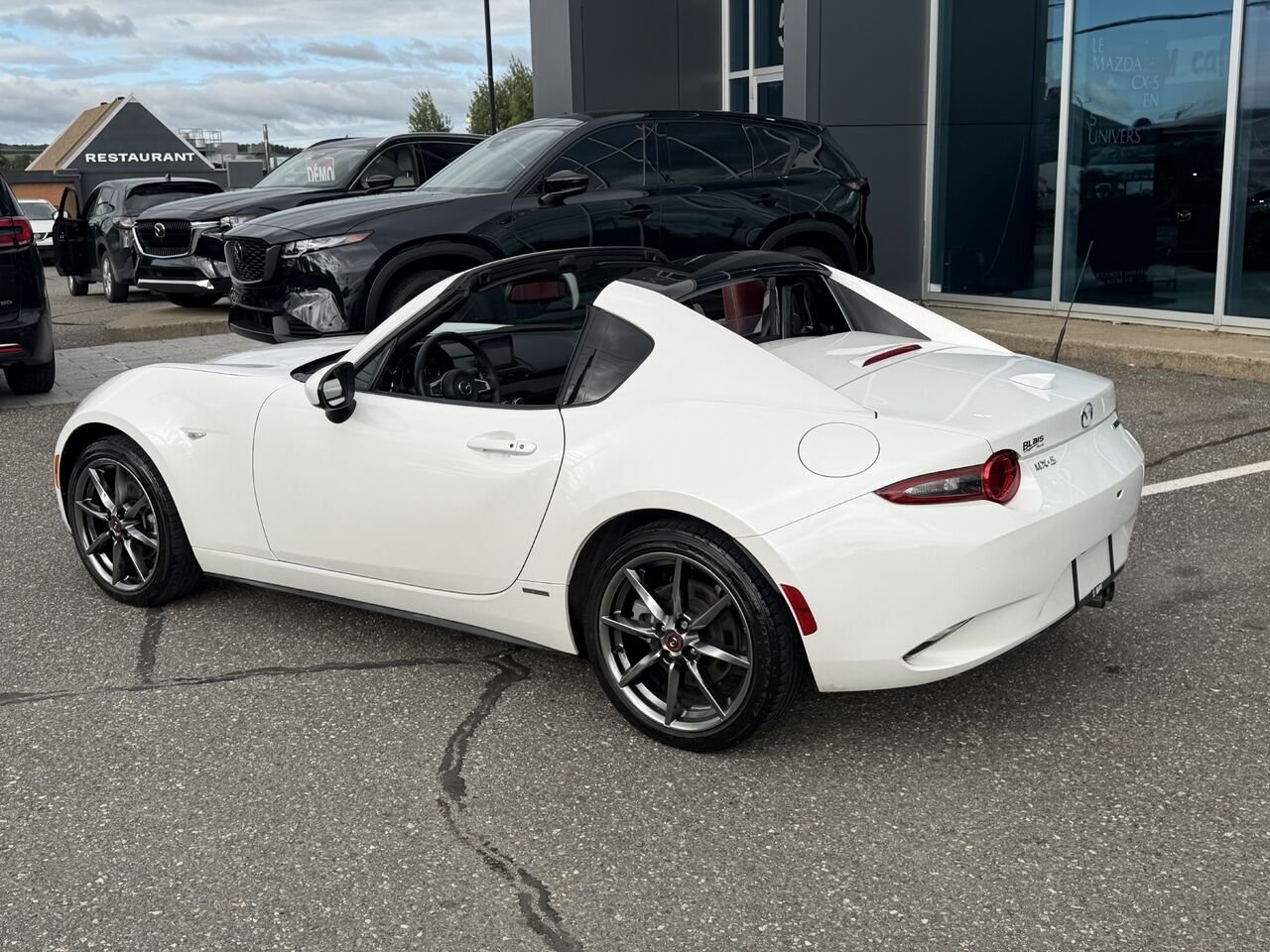 Mazda MX-5 RF 2021 Blanc Ste-Marie - photo #5
