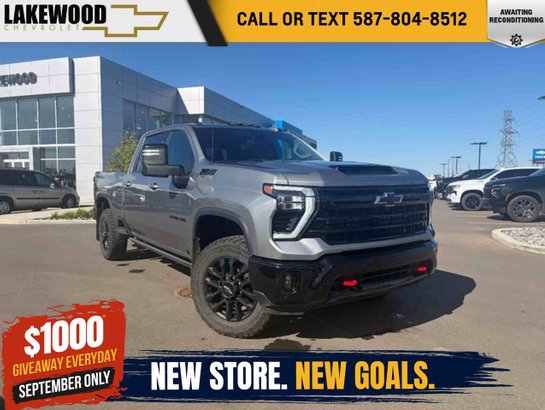 2025 Chevrolet Silverado 3500HD LTZ Plus 6.6L Duramax Z71 | Power Sunroof Grey