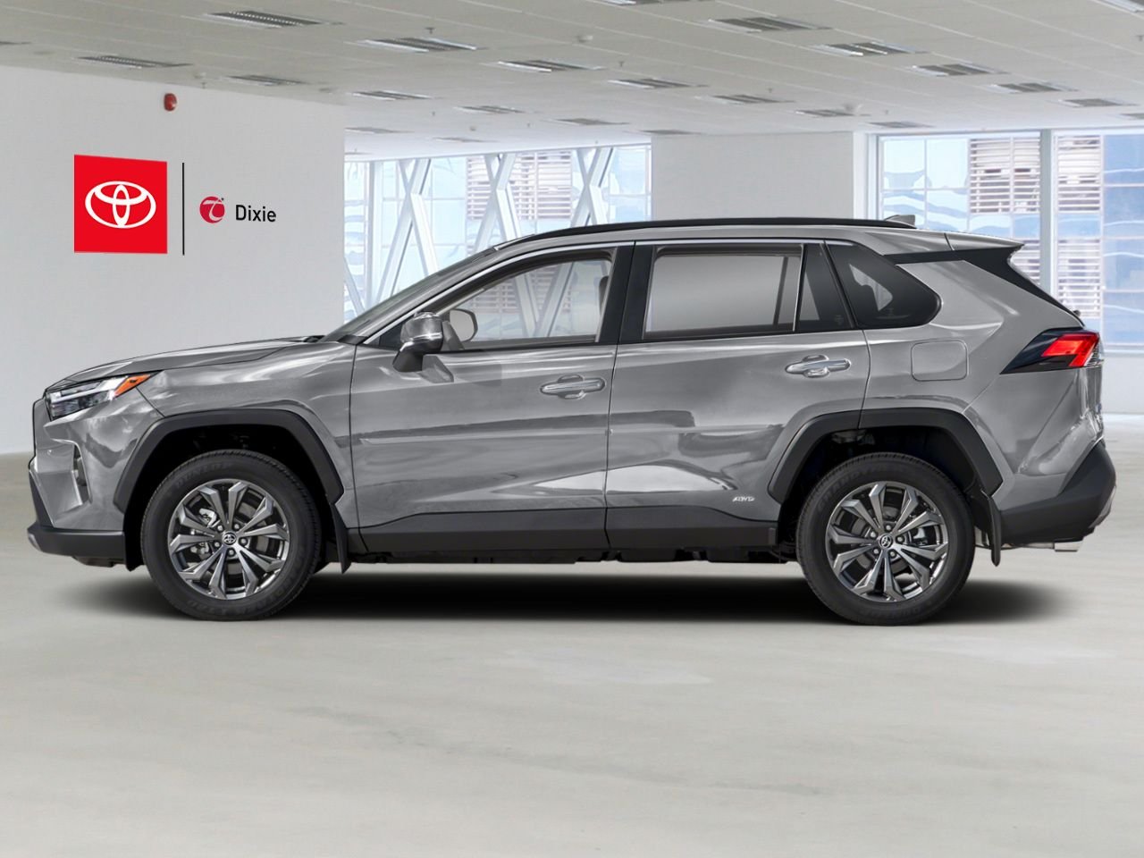 2023 Toyota RAV4 Hybrid Limited AWD / CLEAN CARFAX / HEATED AND VENTILATED SEATS / MOONROOF / ALLOY WHEELS / CARPLAY AND ANDROID AUTO Silver Mississauga - photo #2