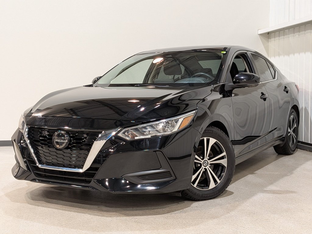 2021 Nissan Sentra SV CVT Black Val-David - photo #0