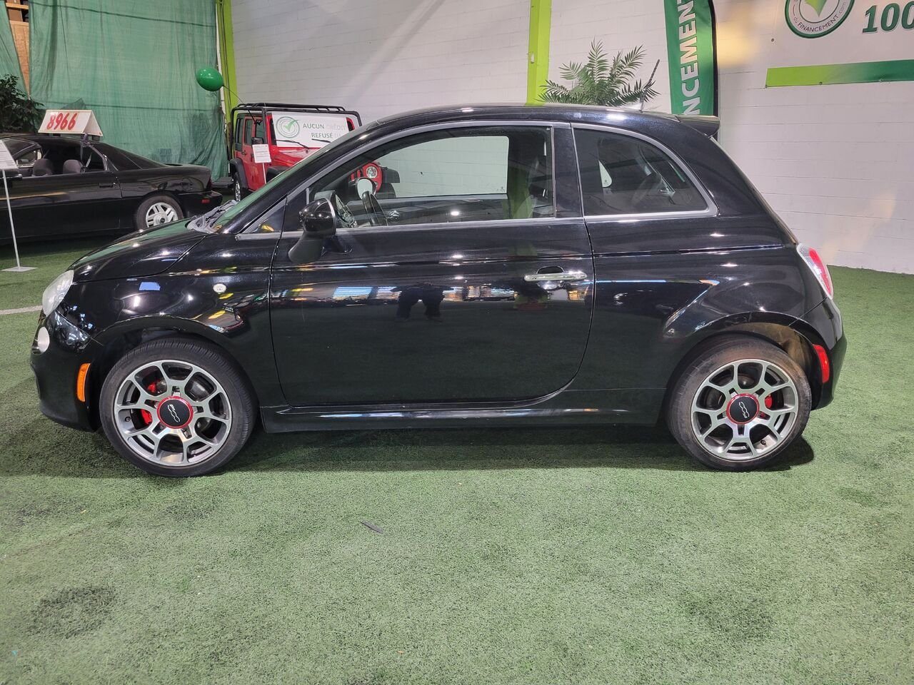 FIAT 500 2016 Noir Longueuil, - photo #2