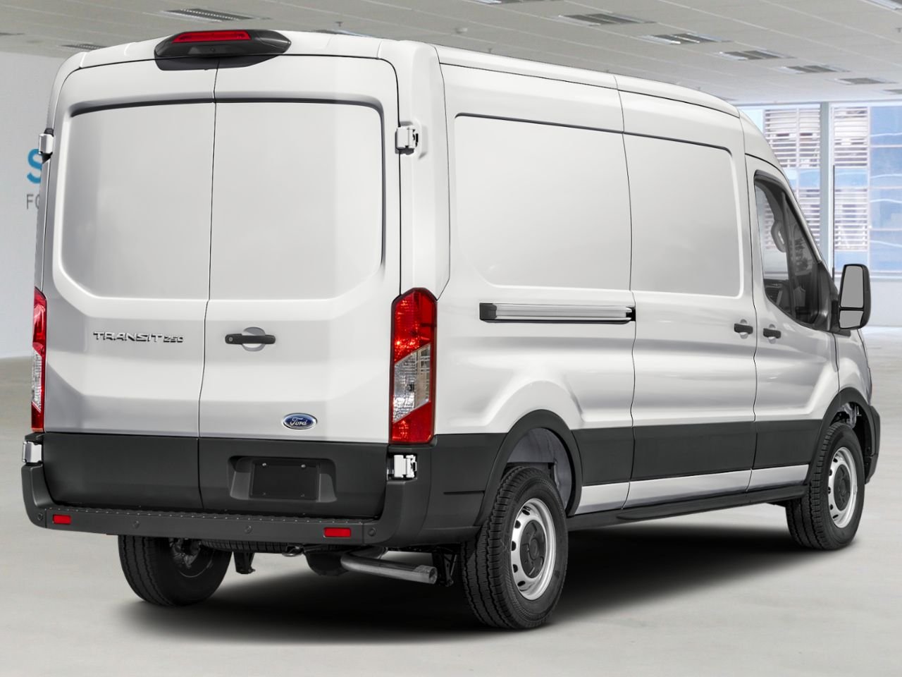 2026 Ford Transit Cargo Van Oxford White Châteauguay - photo #2