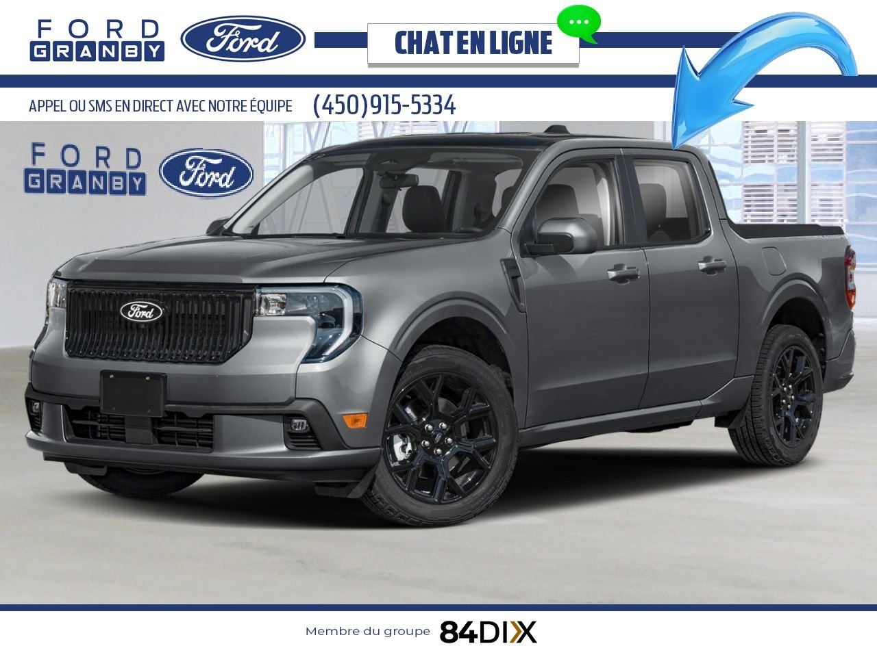 Ford Maverick 2025 Gris carbonisé métallisé Granby - photo #0