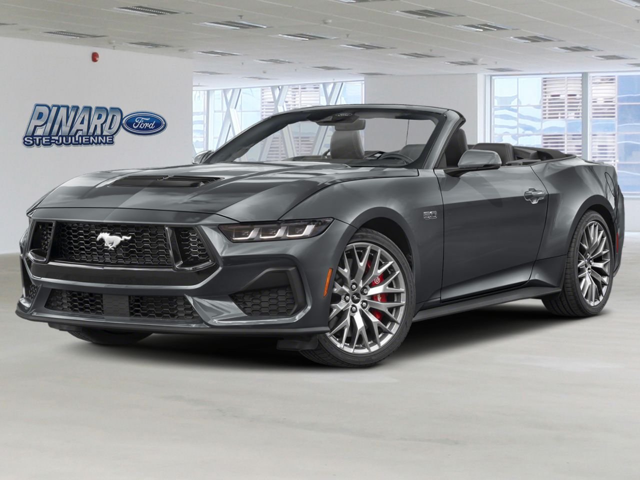 2026 Ford Mustang Carbonized Grey Metallic Sainte-Julienne - photo #0