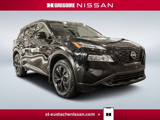 2023 Nissan Rogue SV Midnight Edition AWD CUIR DEM. A DISTANCE SIEGE Black