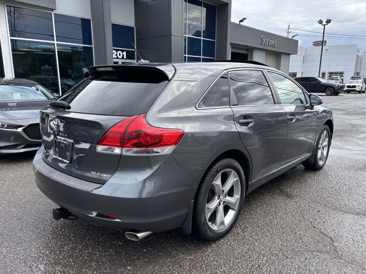Toyota Venza Familiale V6 4 portes à traction intégrale 2016 Gris Montmagny - photo #6