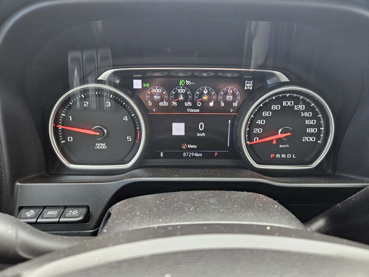 Chevrolet Silverado 2500HD LTZ cabine multiplace 4RM 159 po 2023 Noir Thetford Mines - photo #9
