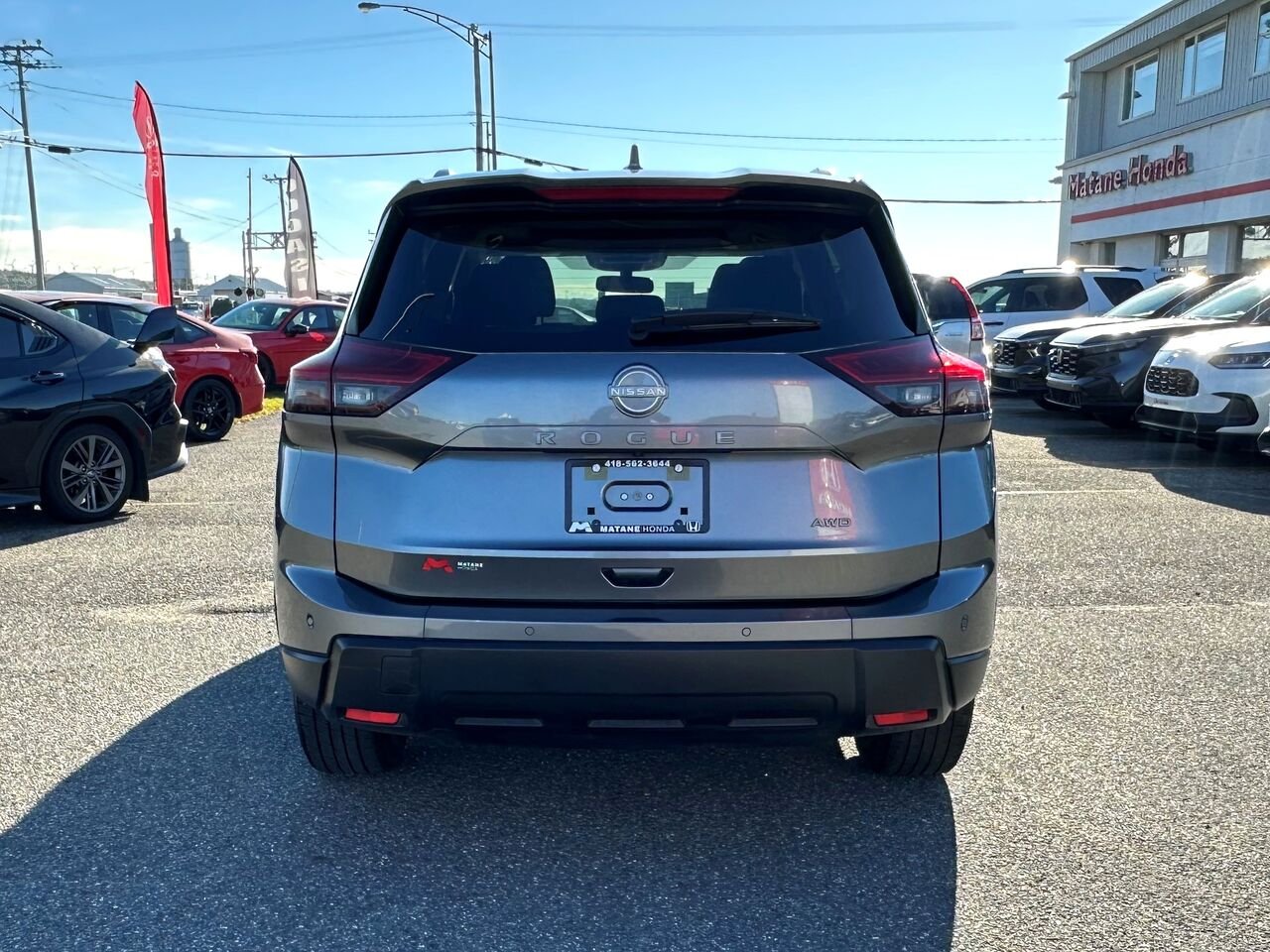 2025 Nissan Rogue SV TI avec ensemble toit ouvrant gray Matane - photo #3