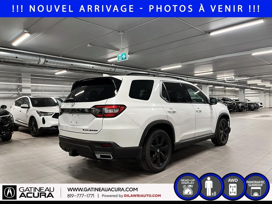 2024 Honda Pilot Black Edition AWD White