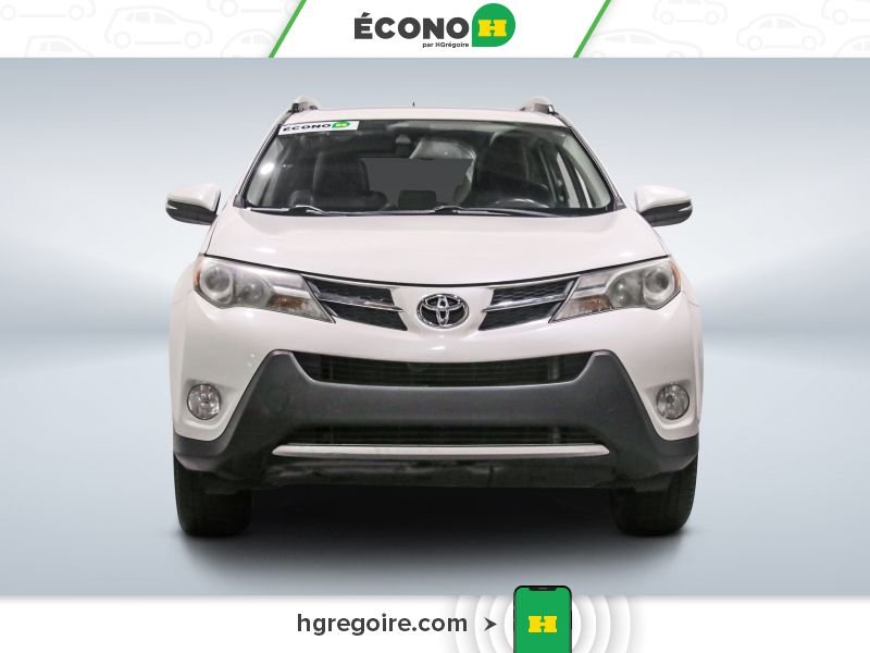 2015 Toyota Rav 4 LIMITED A/C TOIT CUIR NAV MAGS White