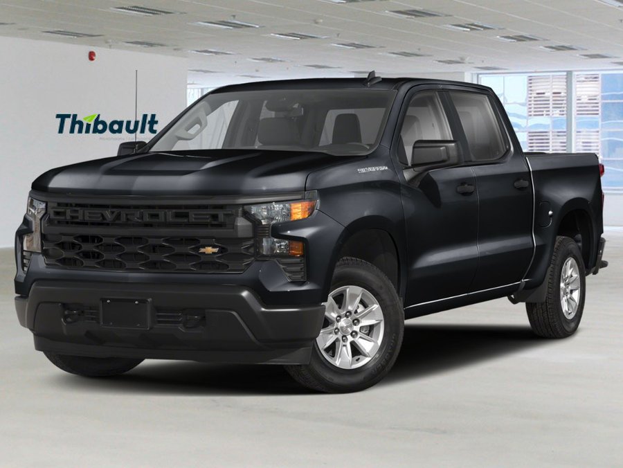 CHEVROLET Silverado 1500 Custom cabine multiplace 4RM 157 po 2026 Noir