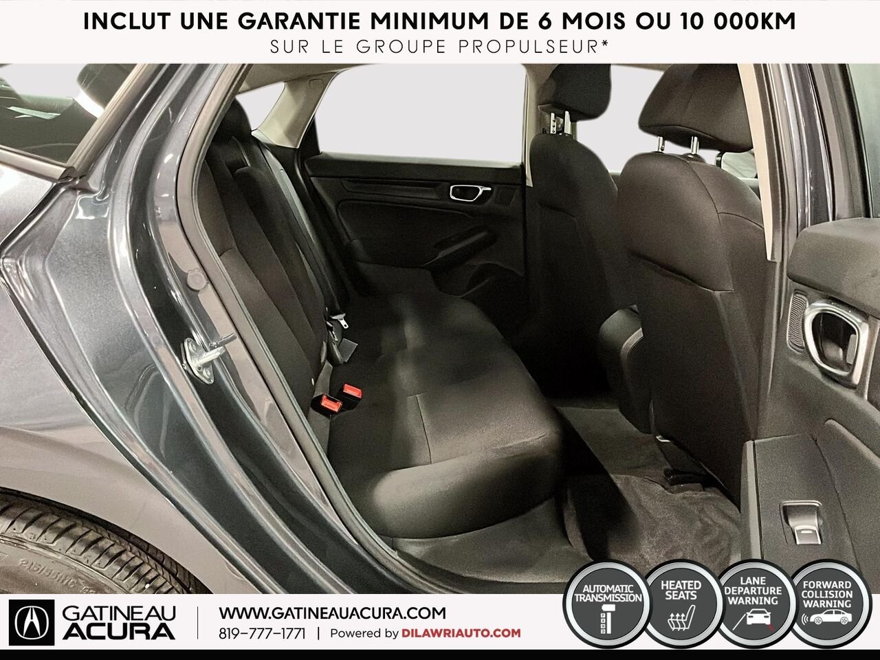 2024 Honda Civic LX Grey Ottawa & Gatineau - photo #19